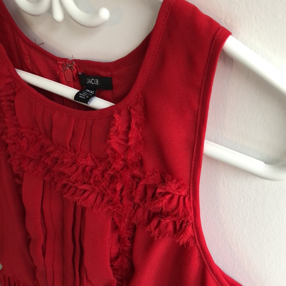Jacob Rouge Dress | XS - Picture 4 of 5